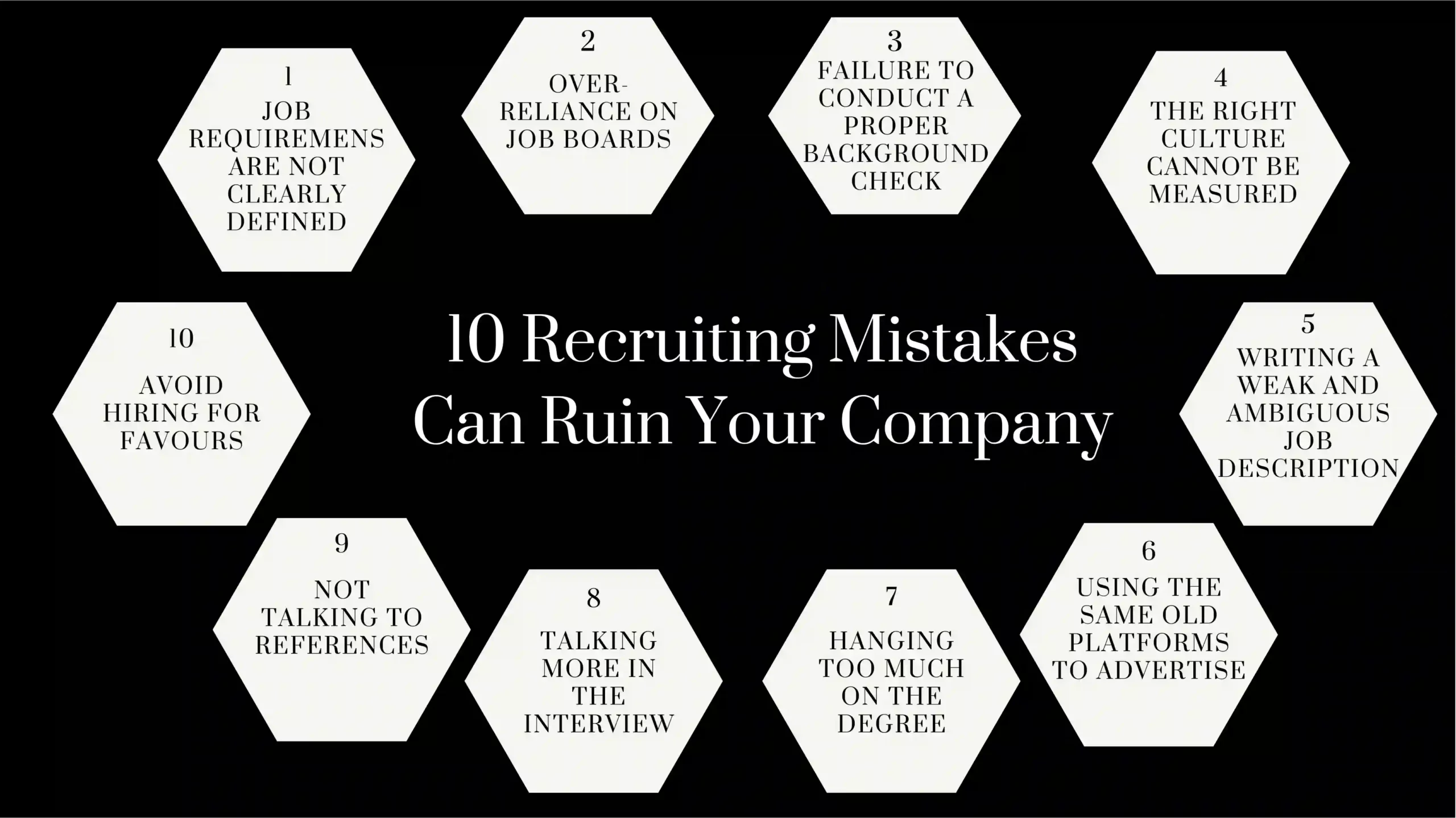 8 Hiring Mistakes Your Business Can Avoid  